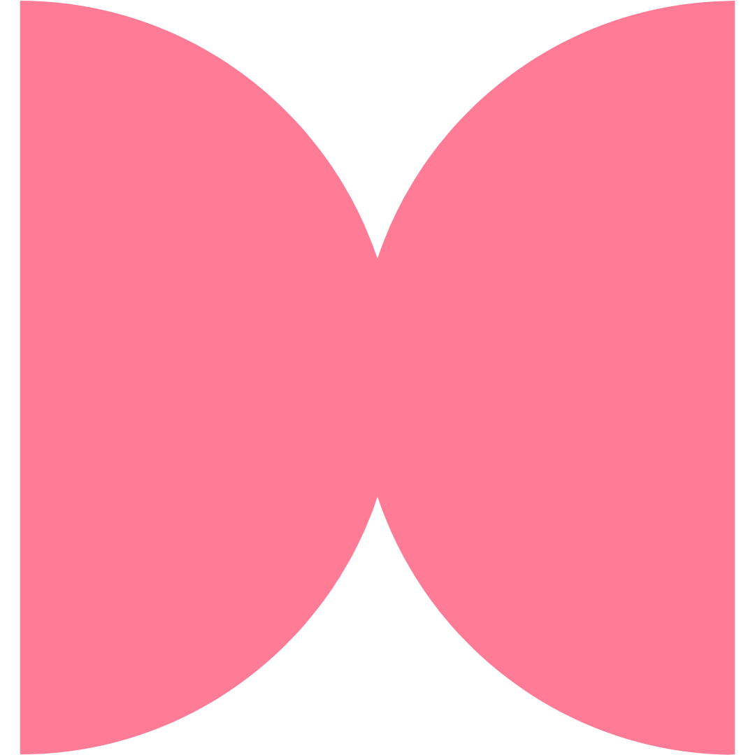 Bra Balancer Pink Hourglass Symbol