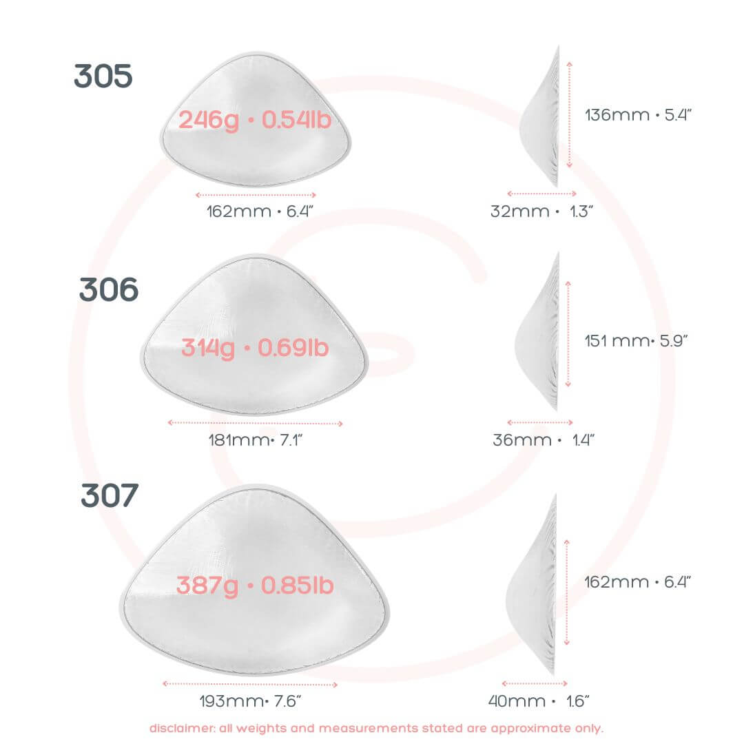 Bra Balancer™ - Difference of 2-3 Cup Sizes